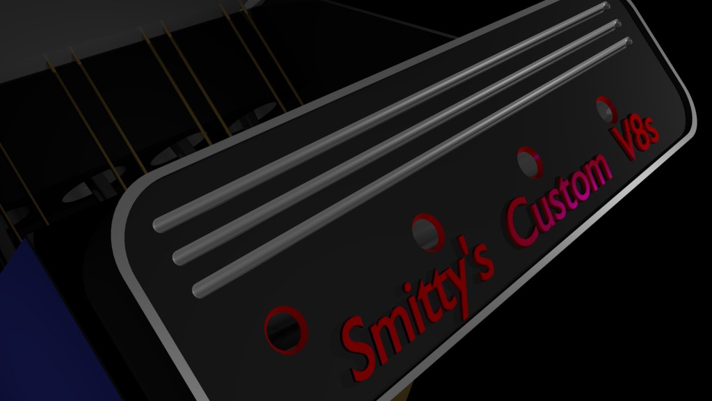 Smitty's Custom V8 (Constraint animated) preview image 3